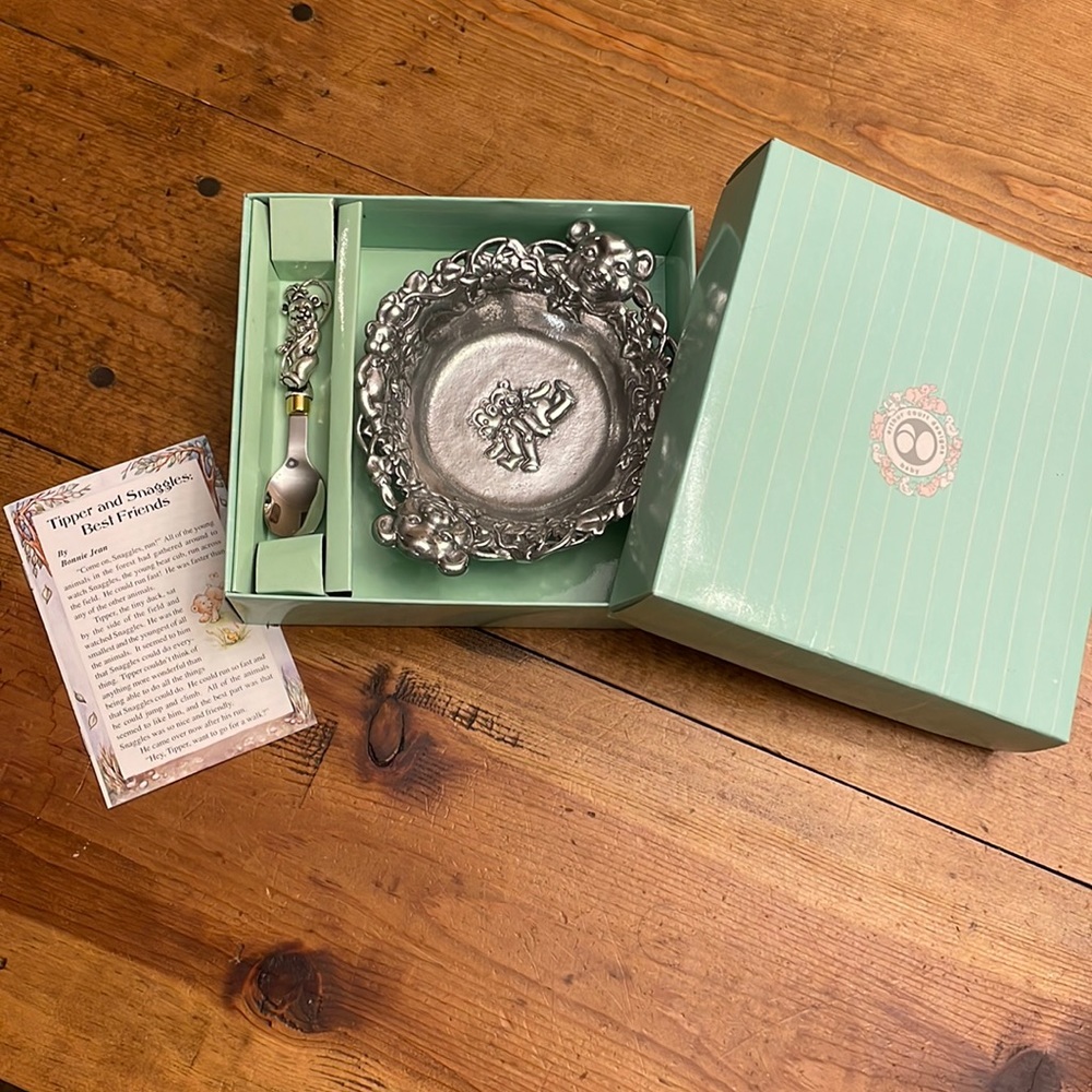 Arthur Court Designs baby bowl &spoon